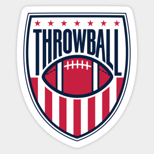 Throwball Shield Sticker